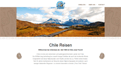 Desktop Screenshot of chilereisen.de